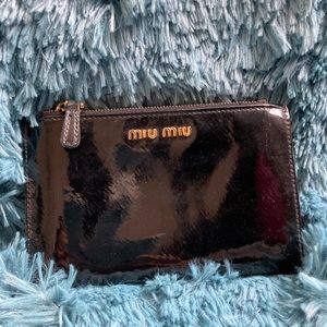 Authentic miu miu wallet gently used